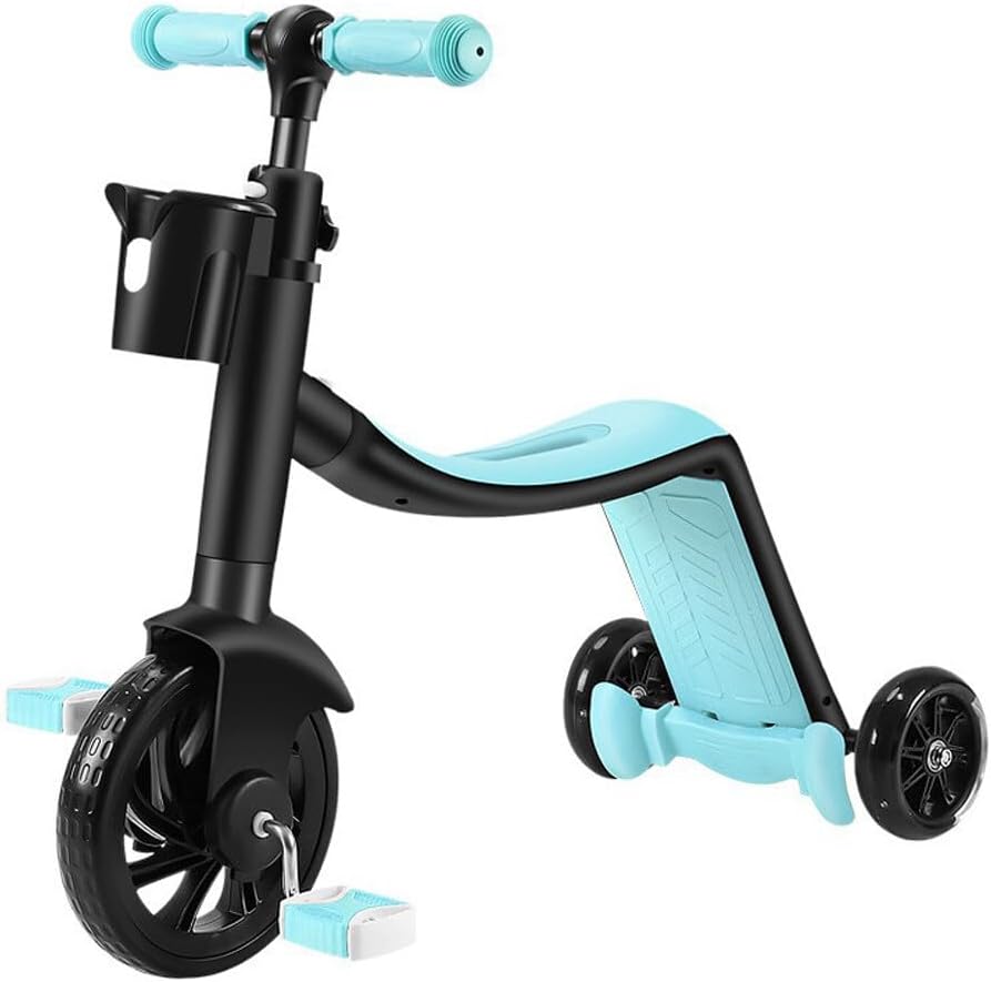 🛴 Patín Scooter 3 en 1 – Evoluciona con Tu Niño: ¡De Patinete para Niños Pequeños a Scooter para Aventuras Más Grandes!
