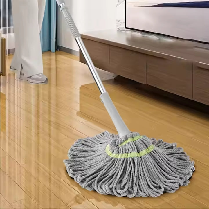 🧼 Mopa Redonda Autoescurrible – Limpieza Eficiente y sin Esfuerzo con Tecnología de Escurrido Automático