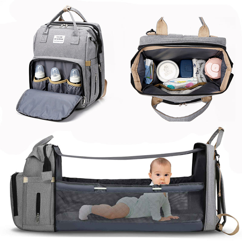 👶 Mochila Cambiador para Bebés Multifuncional – Comodidad y Estilo para Padres en Movimiento