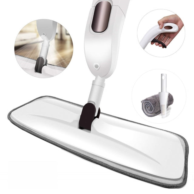 ✨ Mopa Rectangular con Spray – Limpieza Eficiente y Sin Complicaciones en un Solo Paso