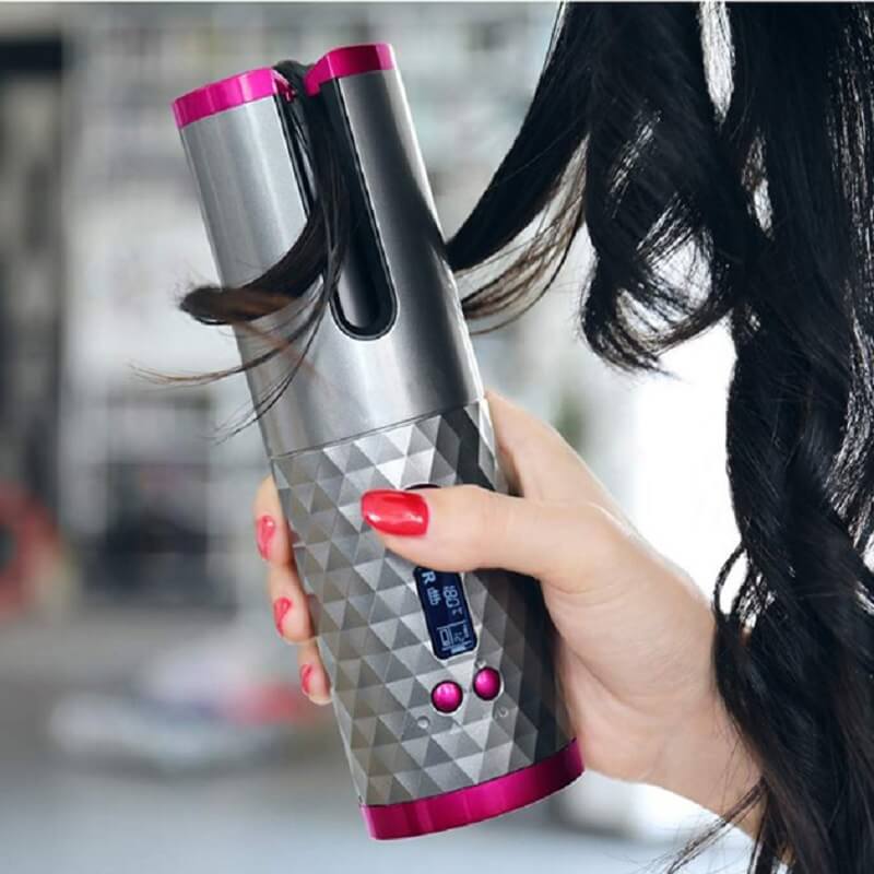 🌟 Rizador de Pelo Automático – Rizos Perfectos sin Esfuerzo, ¡Solo con Presionar un Botón!