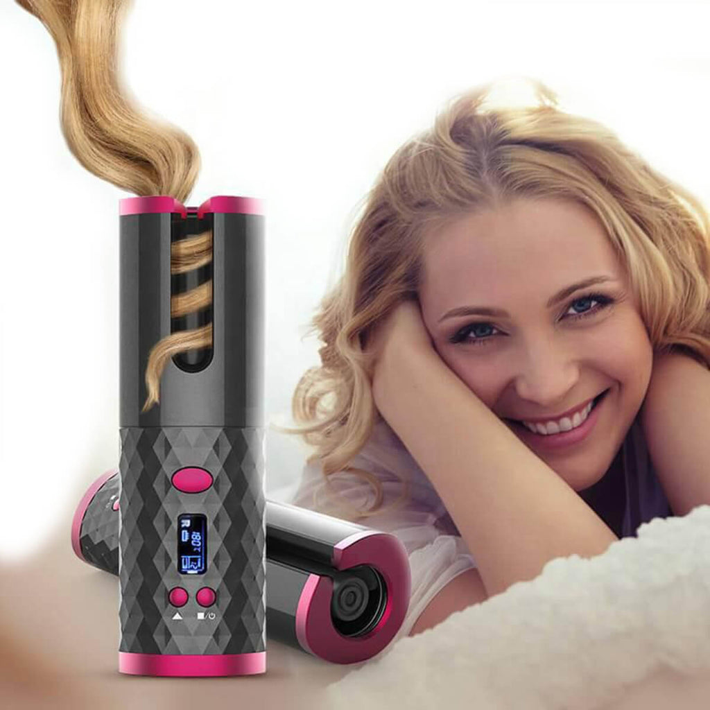 🌟 Rizador de Pelo Automático – Rizos Perfectos sin Esfuerzo, ¡Solo con Presionar un Botón!