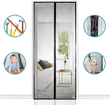 🦟 Cortina Mosquitera para Puertas – Protección Total contra Insectos sin Sacrificar la Ventilación
